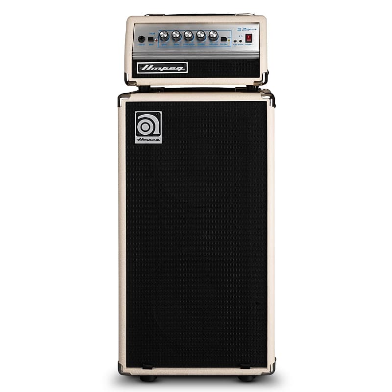 Ampeg Micro-VR Limited Edition White Head and 2x10 Cabinet | Reverb