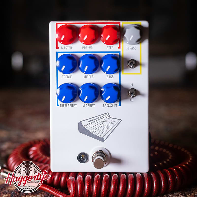 JHS Colour Box V2 DI Box/Preamp Guitar Pedal Reverb