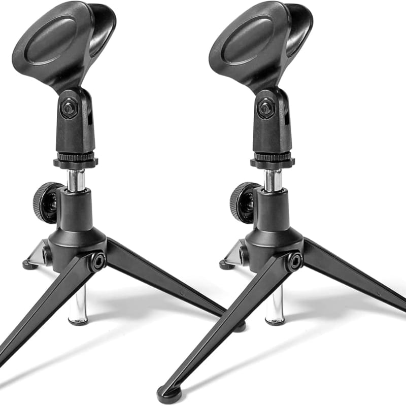 MEE audio Lightweight Mini Tripod for Webcams and Cameras – Compact and  Foldable Tripod for Desktop and Travel