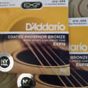 D'Addario EXP19 Light Top Medium Bottom Bluegrass Acoustic Guitar Strings (2 Full Sets)