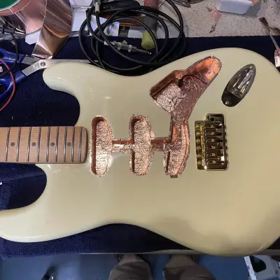 Fender Stratocaster Rebuild 2021 Antique White image 18