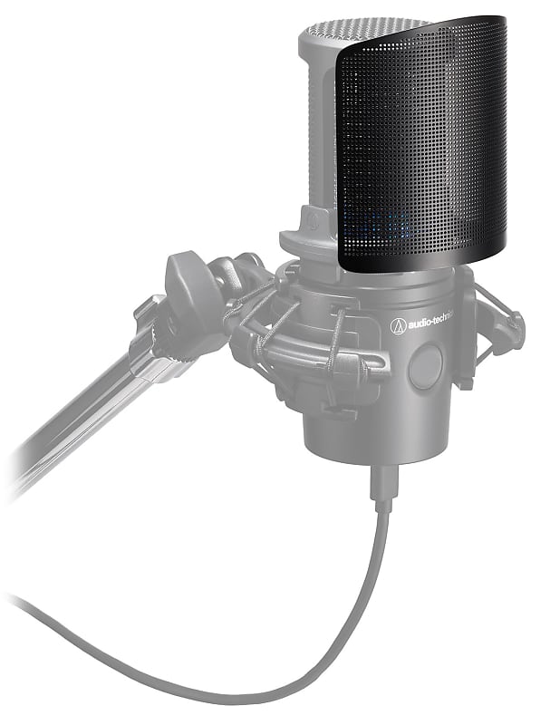 Audio Technica AT2020 Cardioid Condenser Microphone & Pop Filter