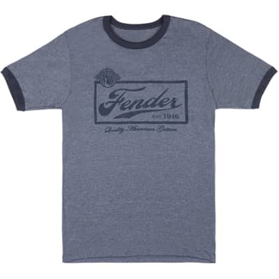 Fender Beer Label Ringer T-Shirt - XXL