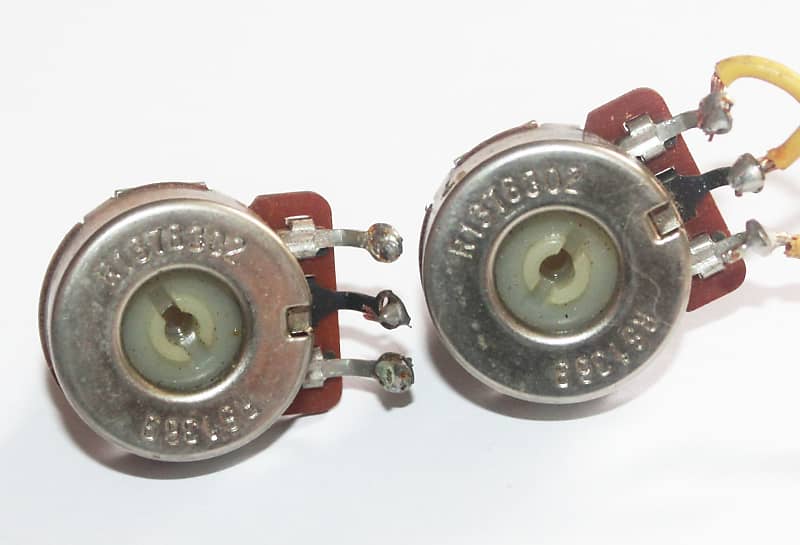 Vintage 1983 Fender CTS Potentiometers 2nd week 1983 10K