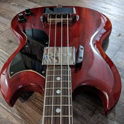 1970s Ganson 1969 EB0-inspired cherry red - Made in Japan image 6