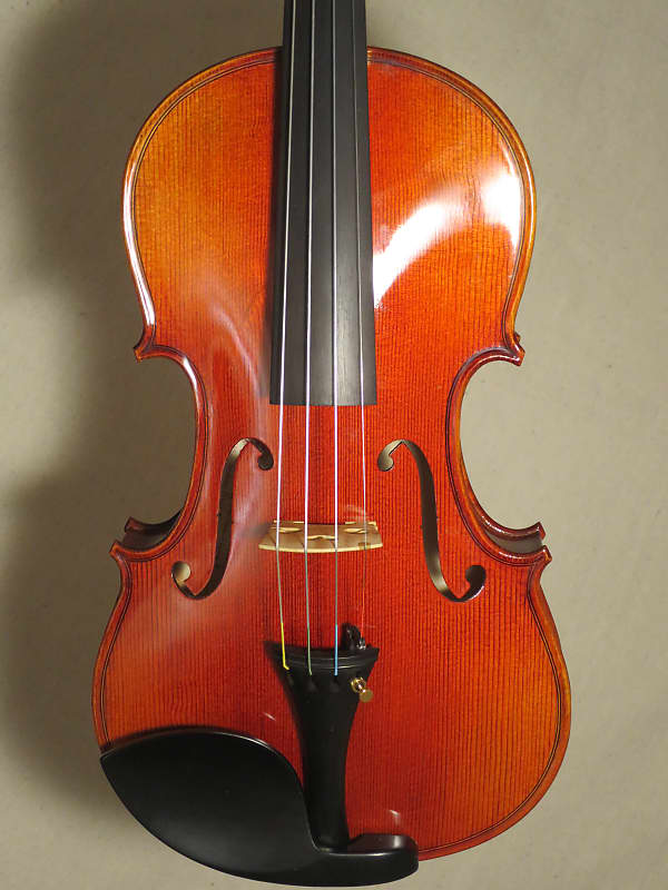 ブルガリア製 Nicola Davidov 2011年 ハンドメイド バイオリン 4/4 虎杢 フェルナンブーコ弓 美品セット Kremona  Studio