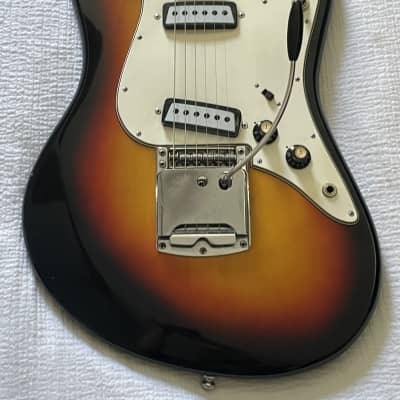 1970's Lyle 1802T Sunburst Electric Guitar Like Epiphone ET-270 Cobain MIJ Matsumoku Japan image 2