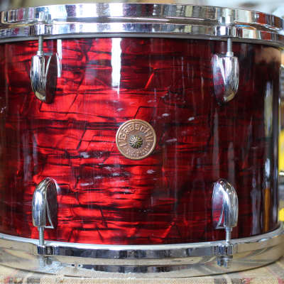 1960's Gretsch Name Band in Red Wine Pearl 14x22 16x16 9x13 image 11