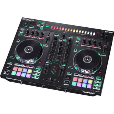 Roland DJ-505 Serato DJ Controller with Strip Light Kit &Roland CB-BDJ505 Black Series Instrument Carry Bag for the DJ-505 DJ Controller image 4