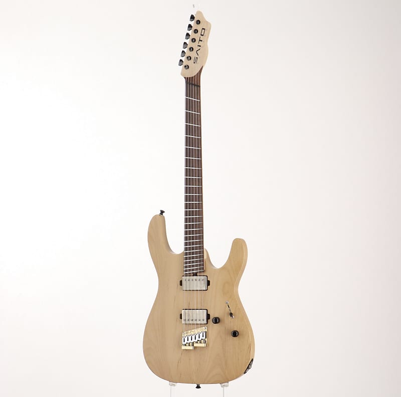 SAITO GUITARS S-624MS Alder Naked [SN 170551] [04/23] | Reverb