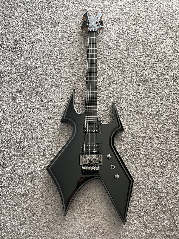 B.C. Rich Warbeast Trace War Beast BC Rare Warlock Black Electric Guitar