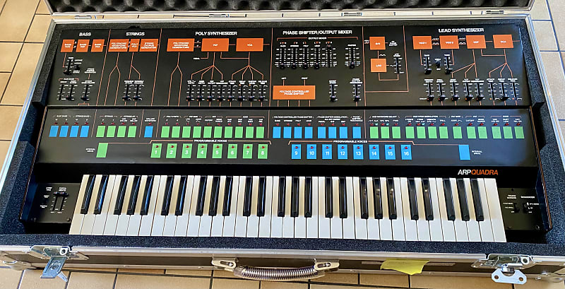 ARP QUADRA 1978-1981 Black ( Almost Mint! ) imagen 1