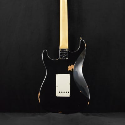 Fender Custom Shop Limited Edition '68 Stratocaster Journeyman Relic - Black image 8