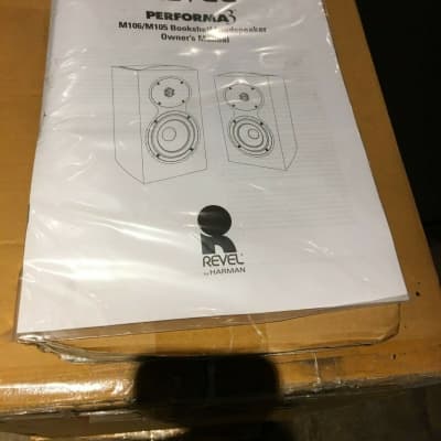 Revel Performa 3 M106 Bookshelf Speakers w/ Original Boxes & Manual - Nice! image 10