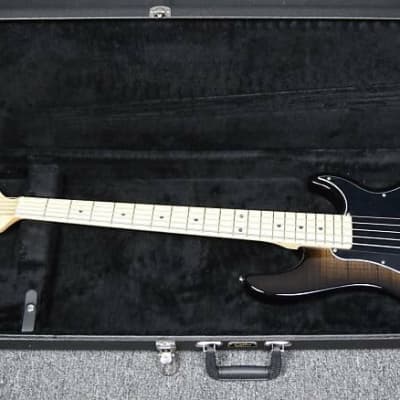 G&L Kiloton 5, Blackburst over Premier Flame Maple Top w/ Maple Board image 7