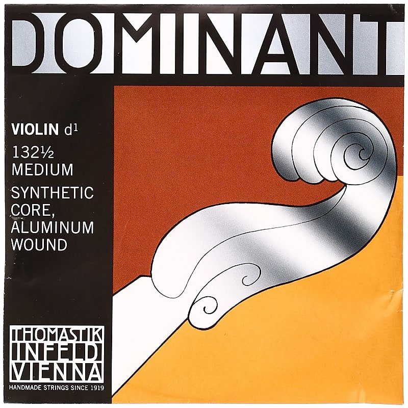 Thomastik-Infeld 131 1/2 Dominant Aluminum Wound Synthetic Core 1/2 Violin String - A (Medium) image 1
