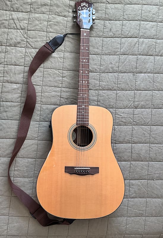 GUILD GAD-50 エレアコ　アコースティックギター オール単板 GUILD GAD-50 NAT☆美品☆オール単板 純正ハードケース付 - メルカリ