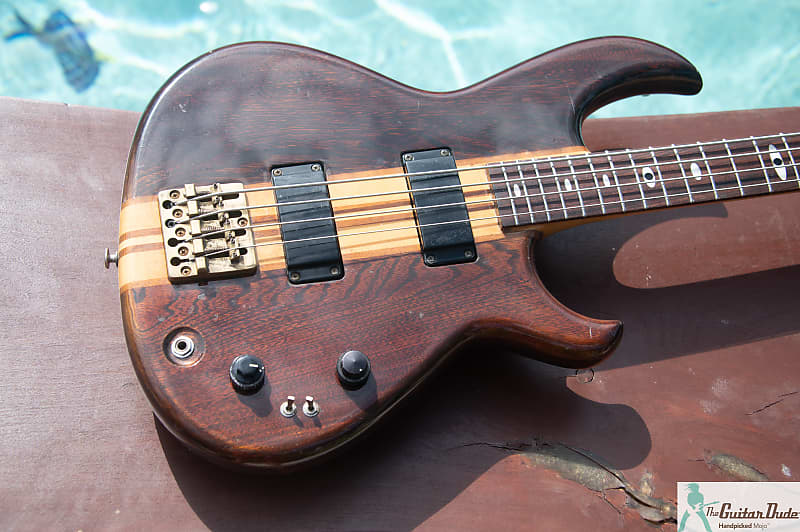 1981 Aria Pro II Rev-Sound Bass RSB-800 - Antique Walnut Finish - Made in  Japan - Brand New Frets!