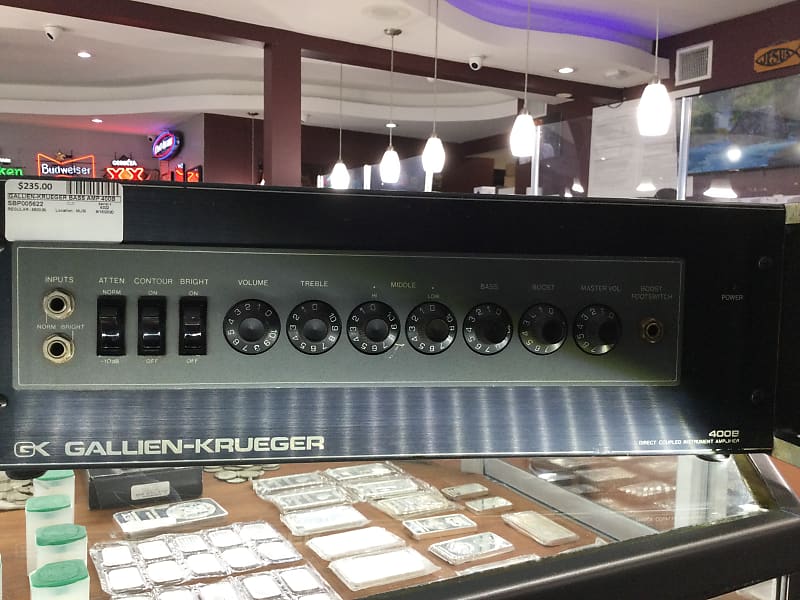 Gallienkrueger 400 B Black Reverb