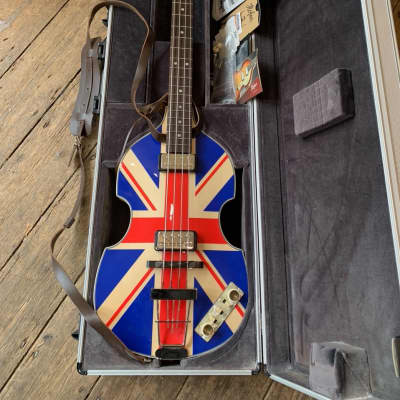 Hofner HCT500/1 Union Flag ヘフナー ユニオンフラッグ Hofner Limited HCT 500 1 Union Flag バイオリンベース