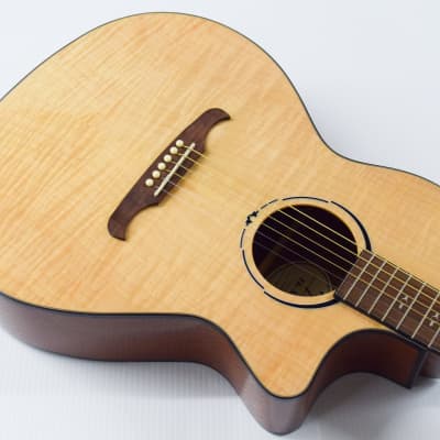 Fender FA-345CE Auditorium Acoustic-electric Guitar - Natural image 4