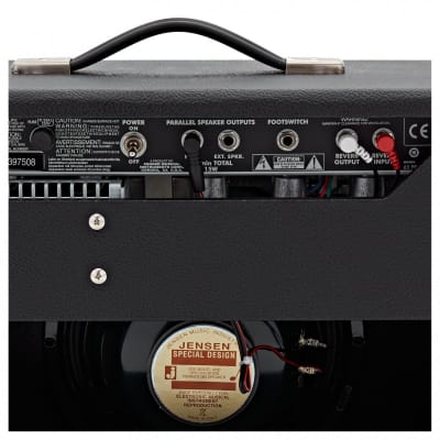 Fender '65 Princeton Reverb Reissue 15-Watt 1x10" Guitar Combo Black image 6