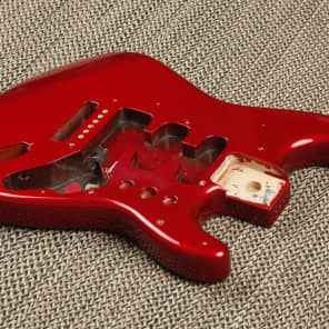Fender Standard Stratocaster Body 2006 Candy Apple Red image 3