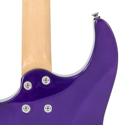 Vintage V6M24 ReIssued Series Electric Guitar ~ Pasadena Purple image 9