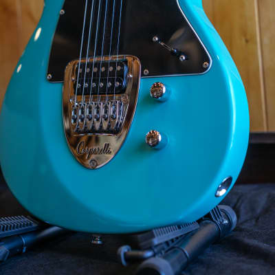 Carparelli Classico S Electric Guitars - Seaform Metallic *showroom condition image 6