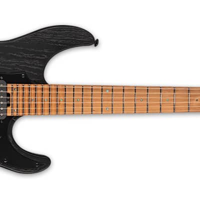 ESP LTD SN-1000FR Electric Guitar Black Blast image 3