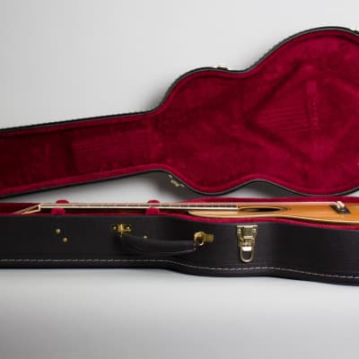 Wm. Stahl Solo Style # 8 Flat Top Acoustic Guitar,  made by Larson Brothers (1930), ser. #36405, black tolex hard shell case. image 10
