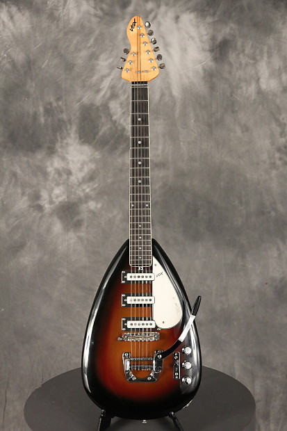 Vox MARK IX 9-string teardrop guitar made in Italy! 1960's
