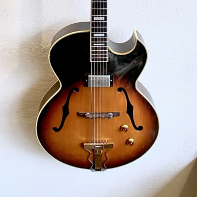 Chaki Full Sized L5 Type Carved Archtop with Duncan Seth Lover MIJ Lawsuit 1970s image 2