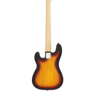 Aria STB-PB-3TS STB Series Basswood Body Bolt-on Maple Neck 4-String Electric Bass Guitar image 3