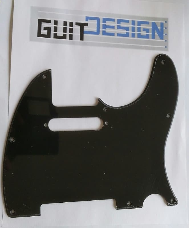 Pickguard Fender Standard Telecaster Modern Style, 1ply Reverb UK