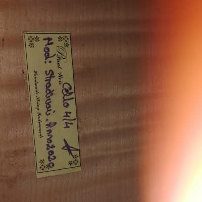 Paul Weis Master Cello 4/4 Hand-Made in Romania 2021 image 9