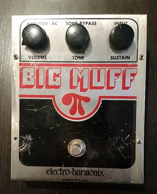 Electro-Harmonix Big Muff Pi V3 (Red & Black) | Reverb