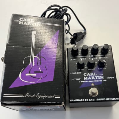 Reverb.com listing, price, conditions, and images for carl-martin-3-band-parametric-pre-amp