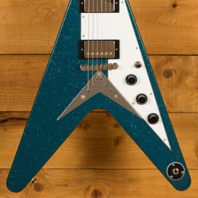 Epiphone Flying V | Brunswick Blue Sparkle | Reverb