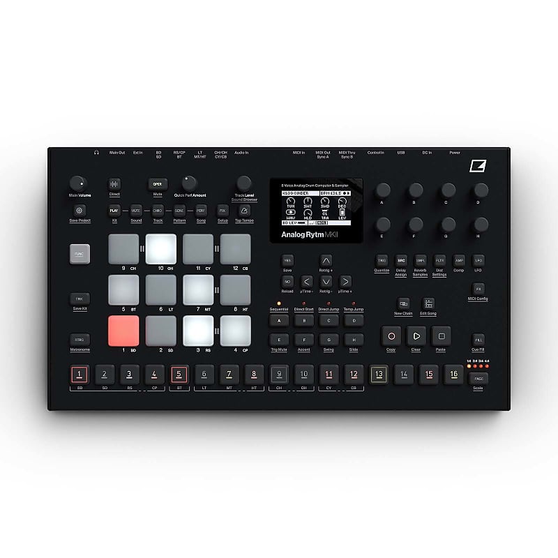 Elektron Analog RYTM MKII Drum Machine / Sampler image 1