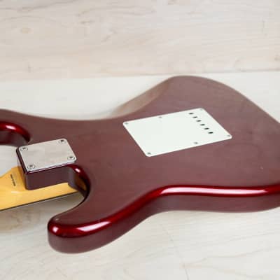 Fender Japan Exclusive Classic '60s Stratocaster MIJ 2015 Old Candy Apple Red w/ Hard Case image 21
