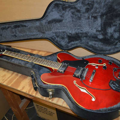 Hamer Echotone XT Series Semi-Hollow F Hole Electric Guitar w/ Roland GK-3 and Hardshell Case image 11