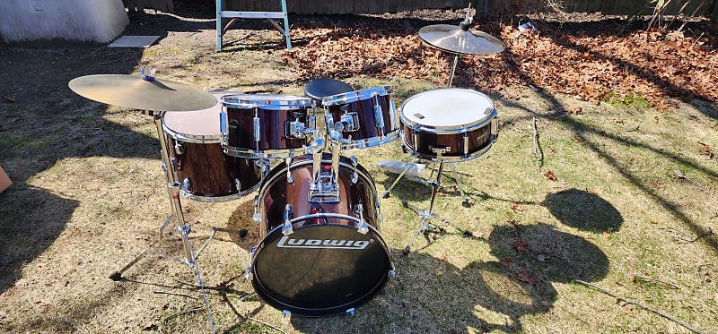 Ludwig Accent Cs Combo Jr  Wine Red image 1