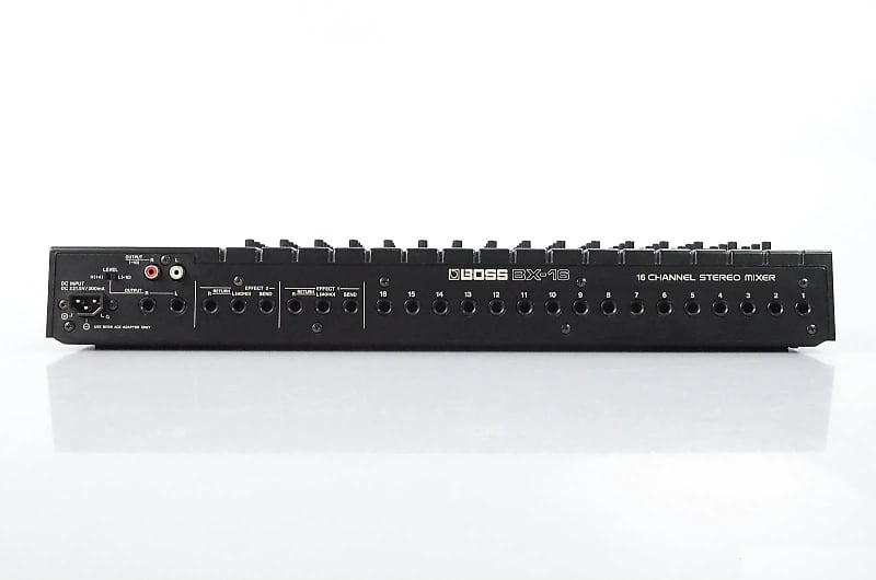 Boss BX-16 16-Channel Stereo Mixer | Reverb