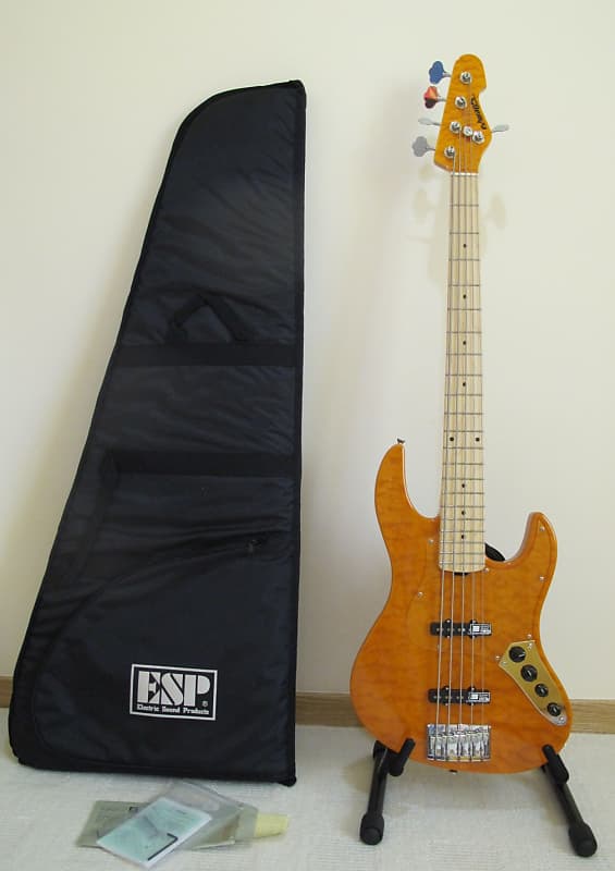 ESP Edwards 5 string bass (Japan) image 1