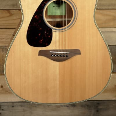 Yamaha FG820L Left Handed Acoustic Guitar Natural image 2