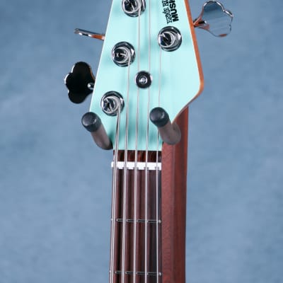 Ernie Ball Music Man Stingray 5 HH Electric Bass Guitar - Laguna Green - K01832-Green image 5