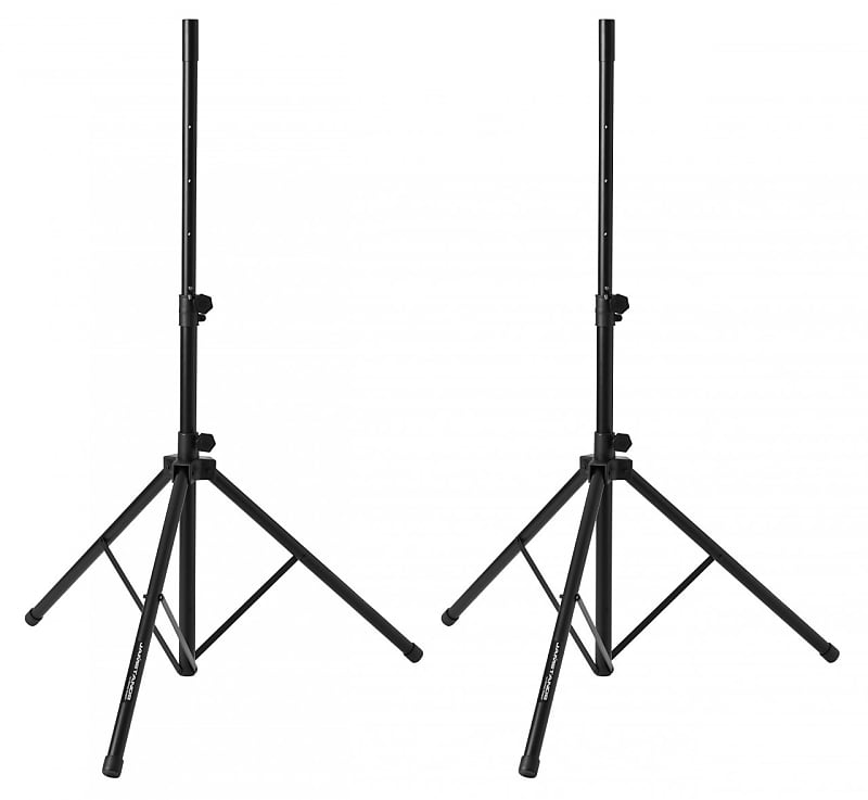 JamStands JS-TS50-2 Tripod Speaker Stands with Carry Bag image 1
