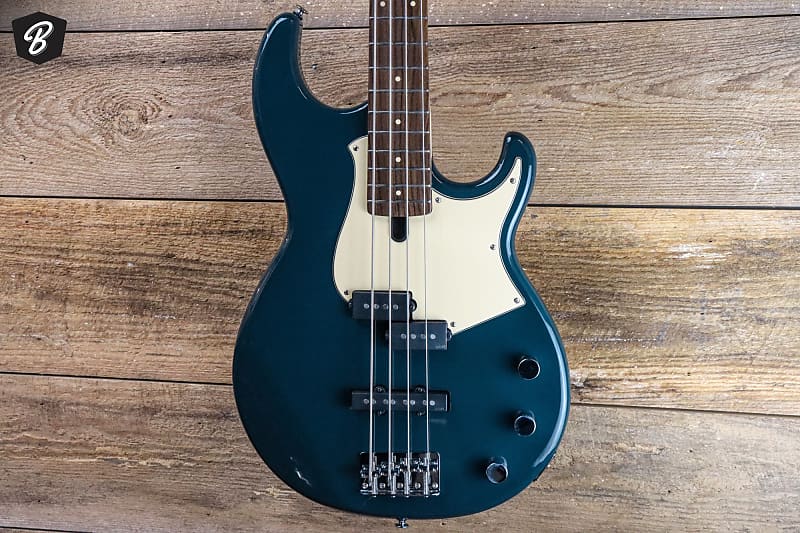 Yamaha BB434-TB Broadbass 4-String Electric Bass in Teal Blue