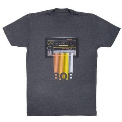 ROLAND TR808 T-Shirt grigia S